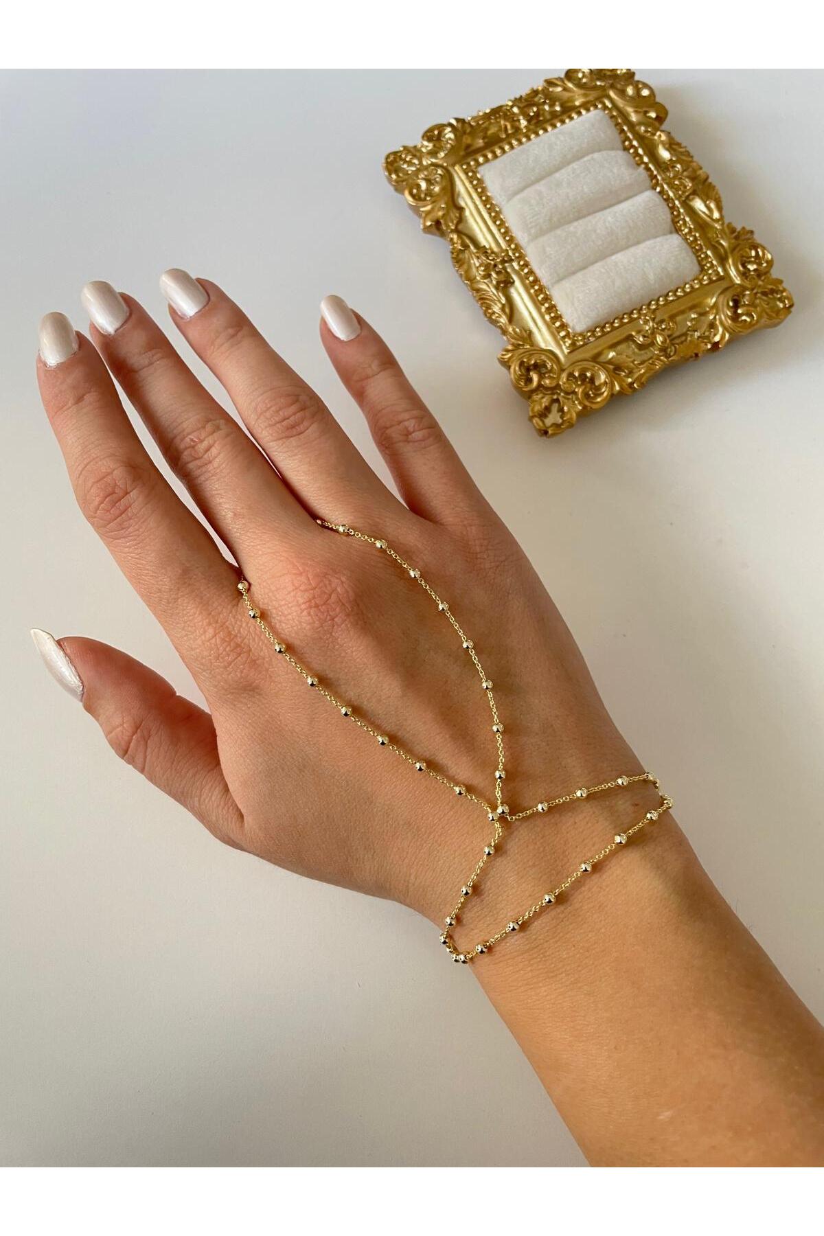 14K Çelik Üzeri Altın Kaplama Özel Seri Şahmeran