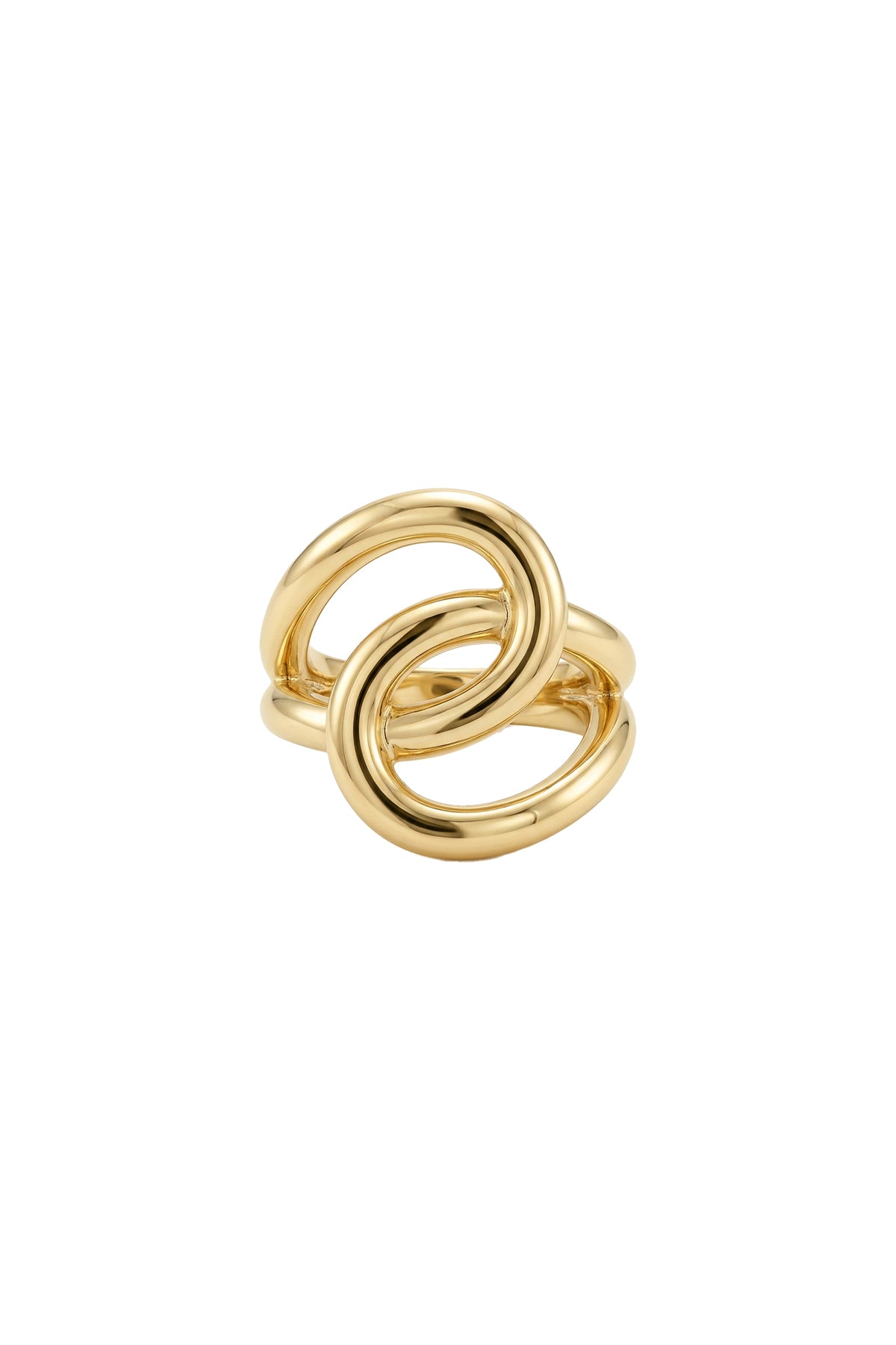 Çelik Aura Yüzük Gold