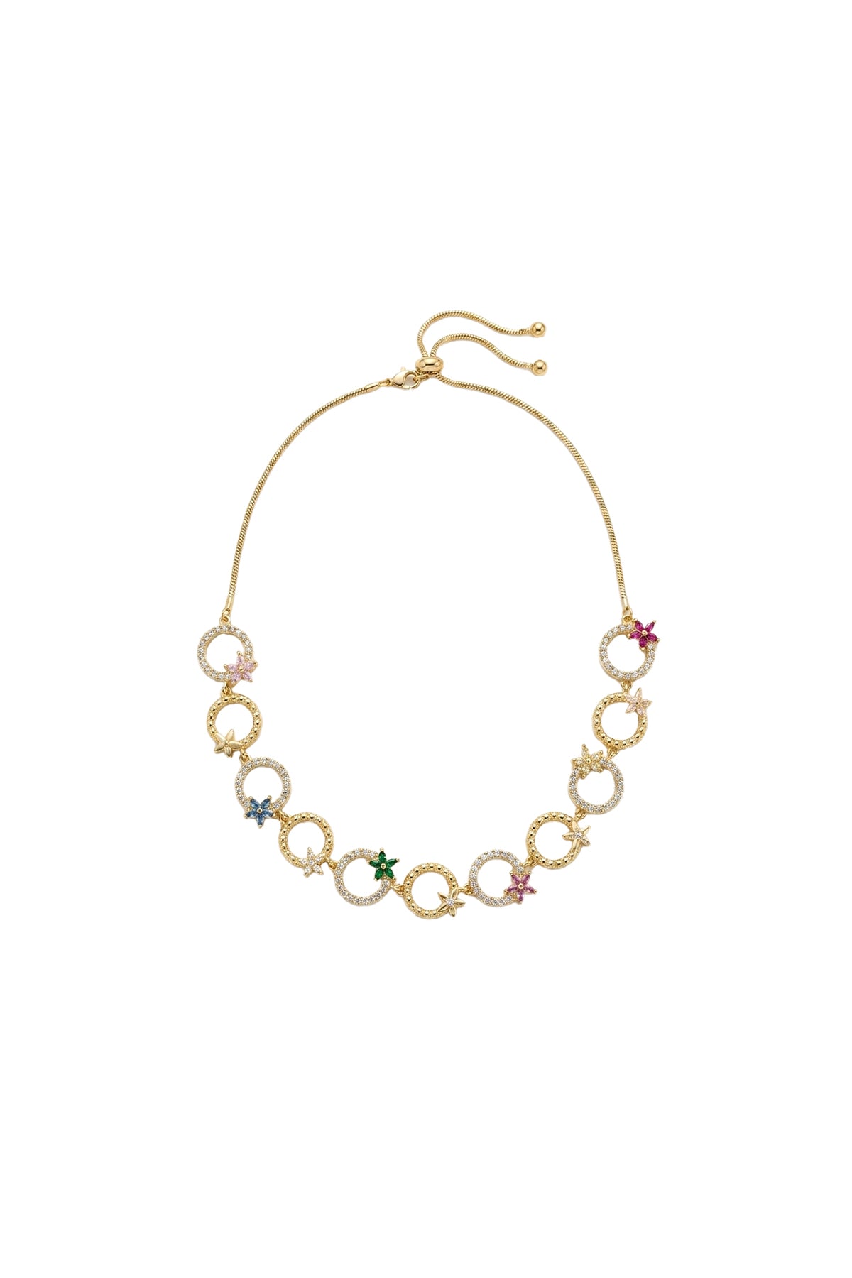 Çelik Jardin Asansörlü Choker Kolye