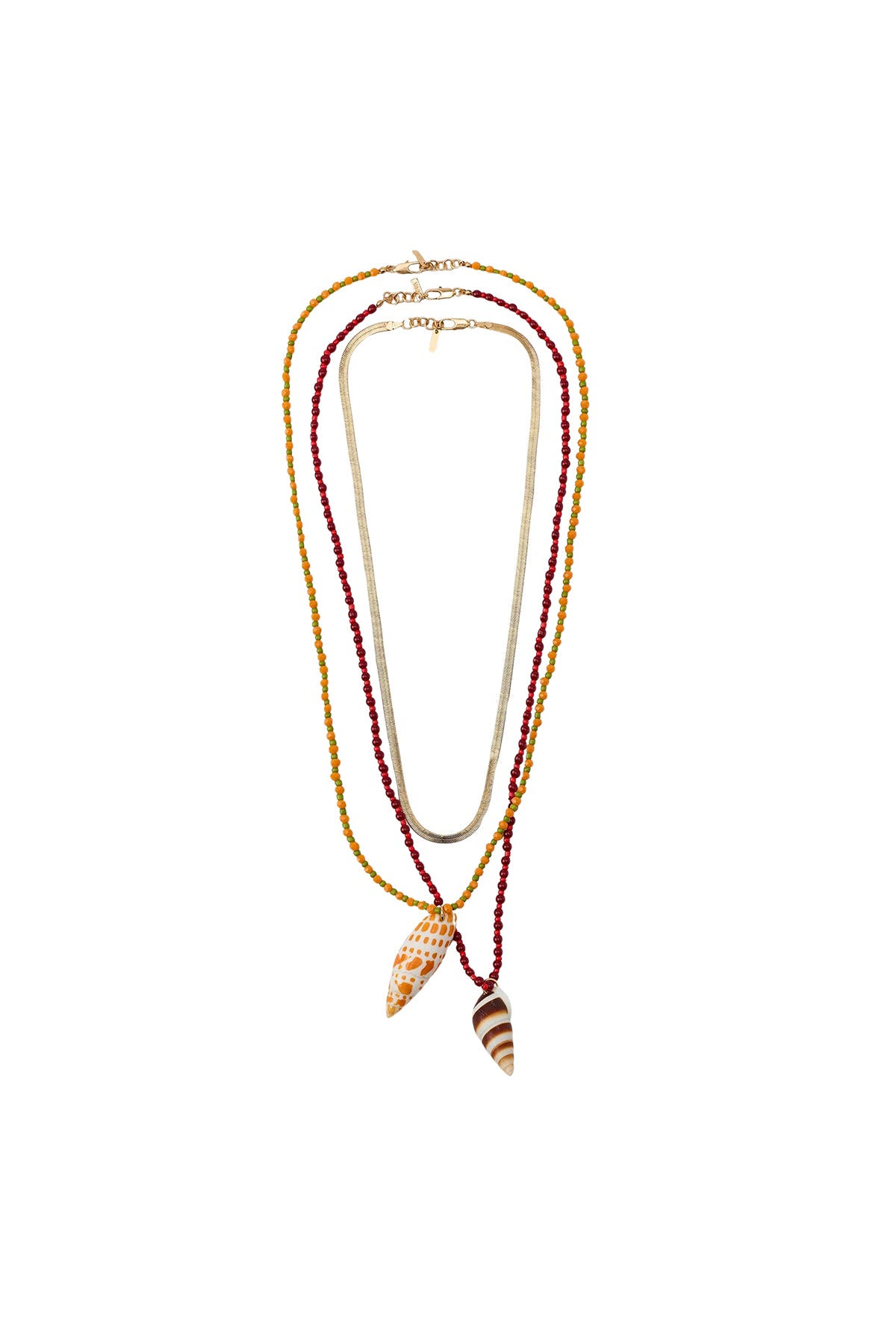 Çelik ZR Charm Set Kolye