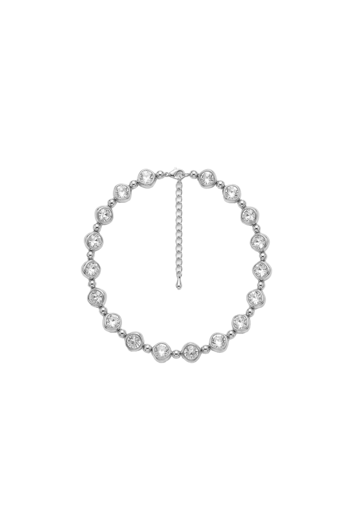 Çelik taş detay Choker