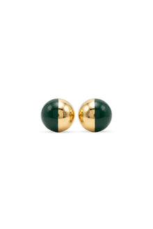 Çelik Emerald Küpe