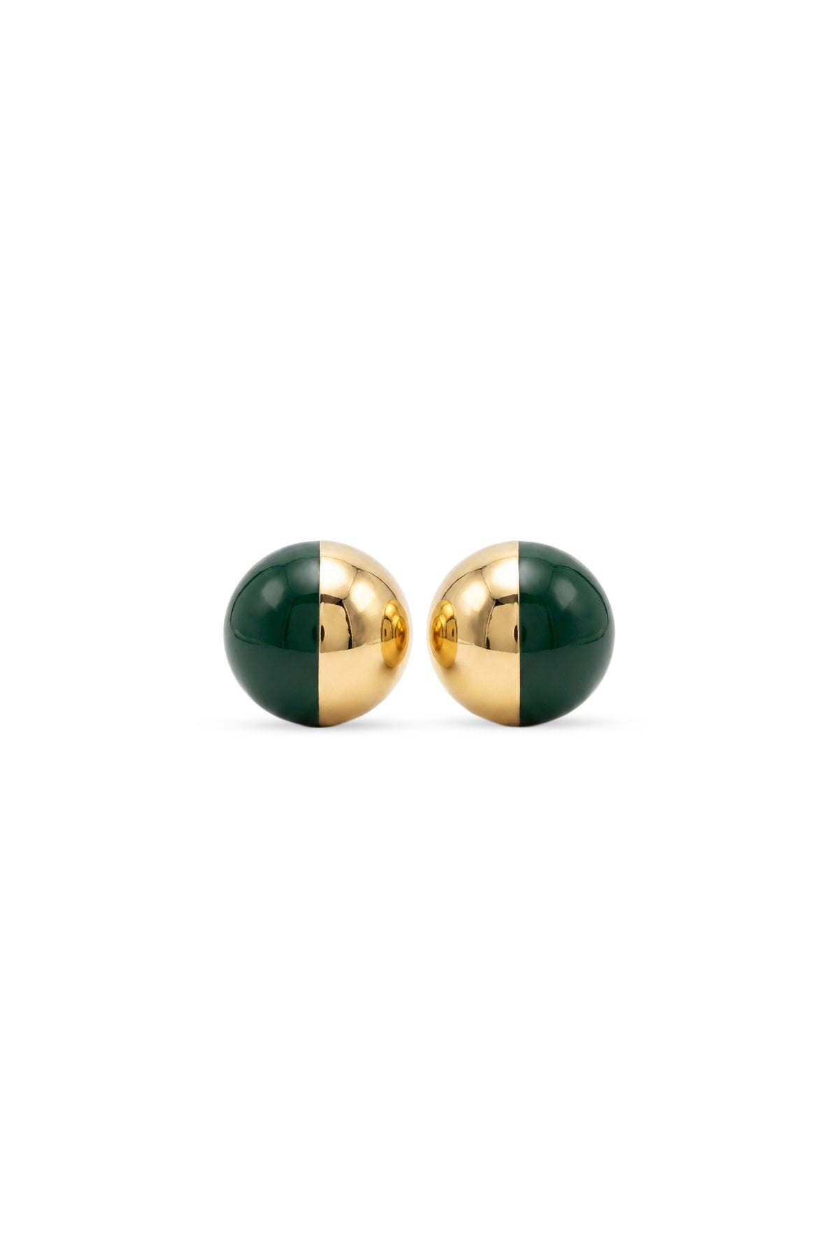 Çelik Emerald Küpe