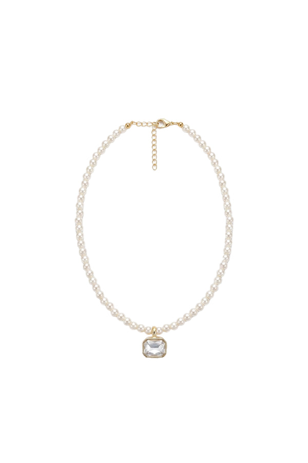Lumiere Emerald Pearl Kolye