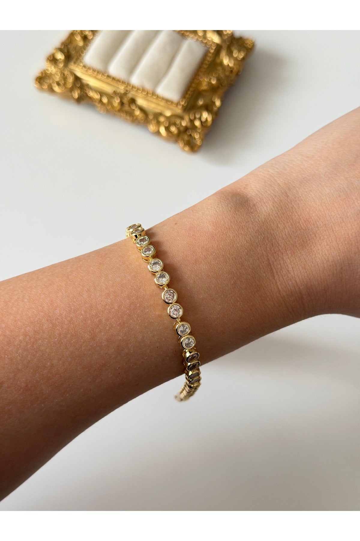 Çelik zirkon döküm su yolu bileklik