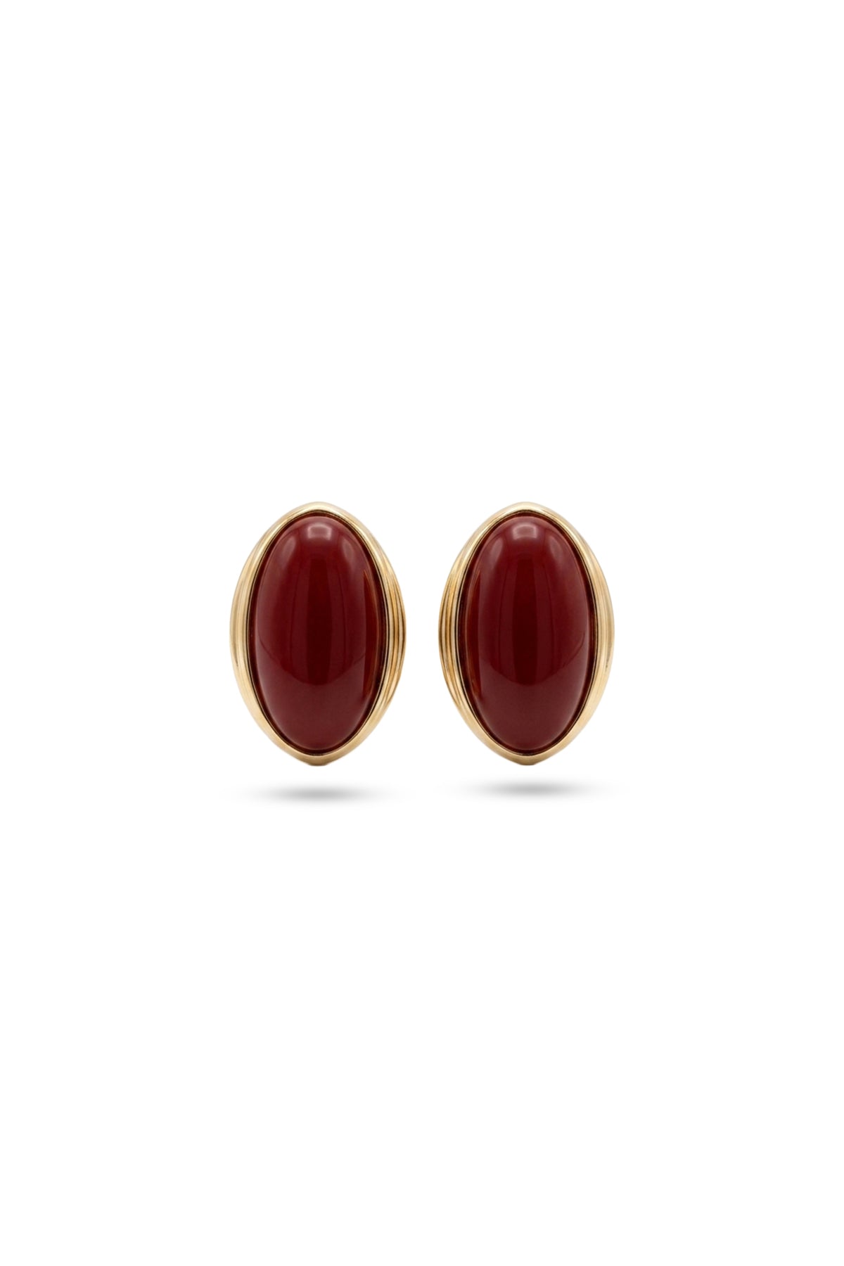 Voge Cherry Küpe Bordo