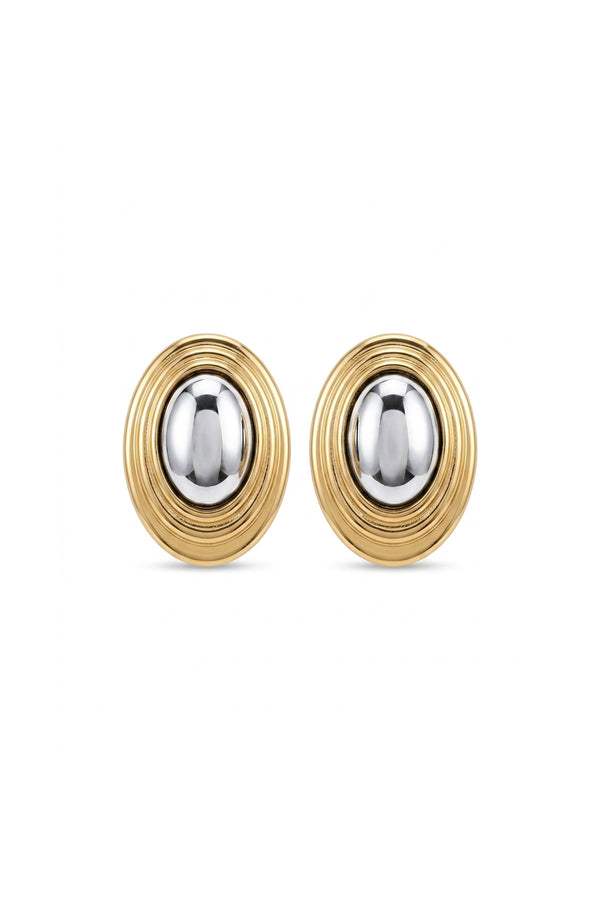 Olivia oval küpe