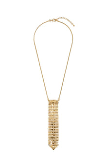 Çelik Golden Veil Kolye