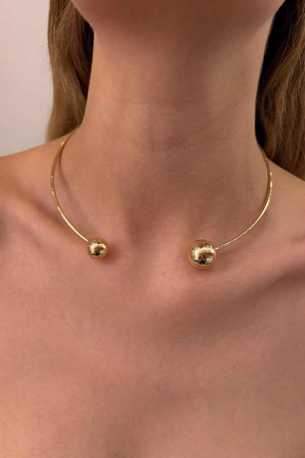 Çelik Viona Choker Kolye