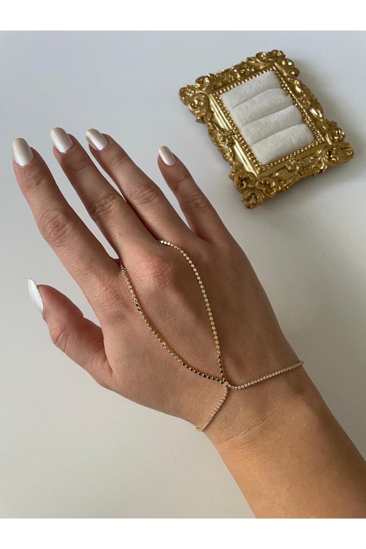 14K Çelik Üzeri Altın Kaplama Özel Seri Şahmeran