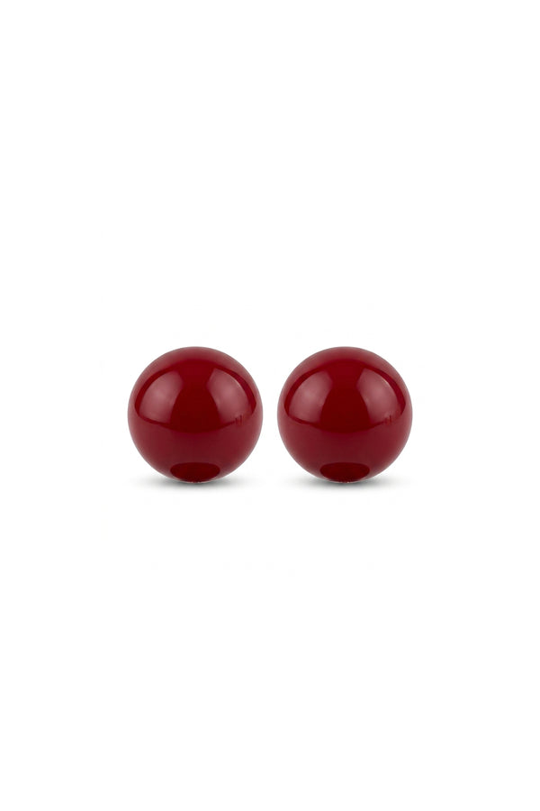 Luna Cherry Küpe Kırmızı