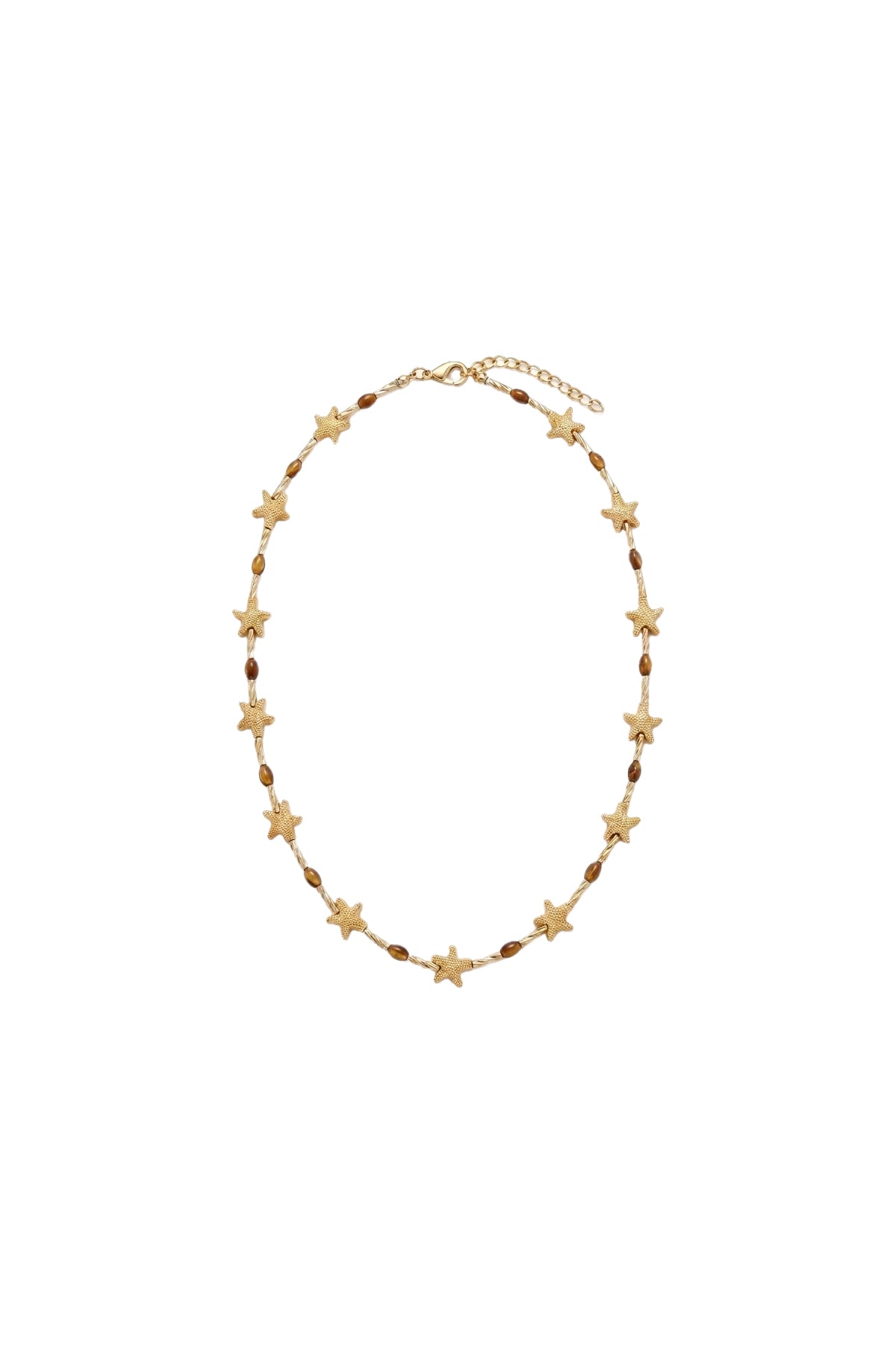 Marea Collection Starfish Kolye Kahverengi