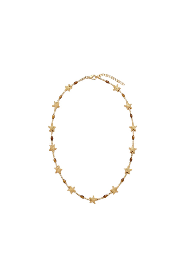 Marea Collection Starfish Kolye Kahverengi