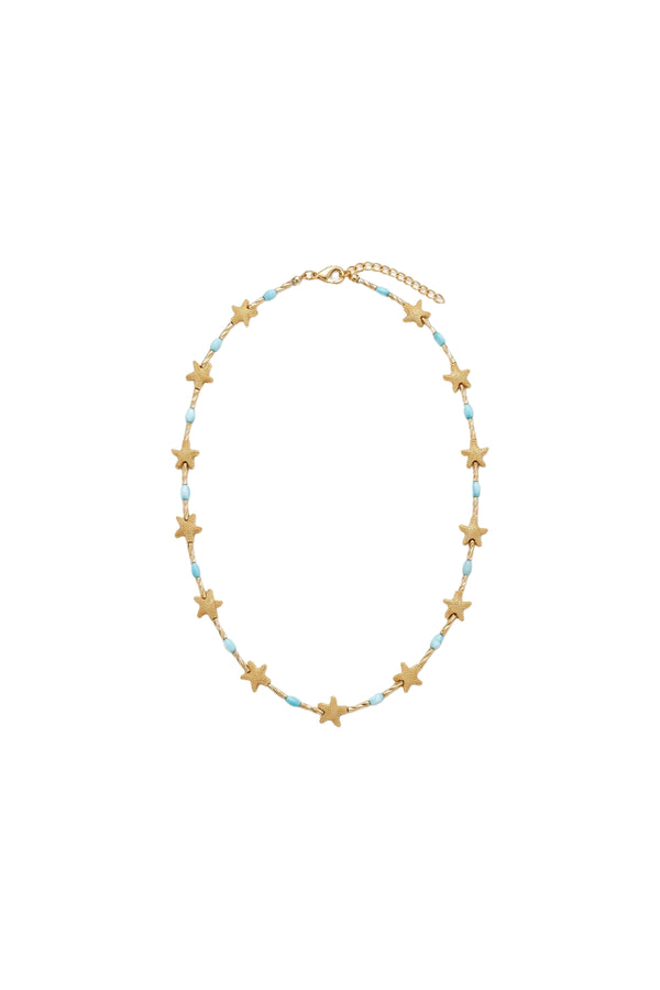 Marea Collection Starfish Kolye Mavi