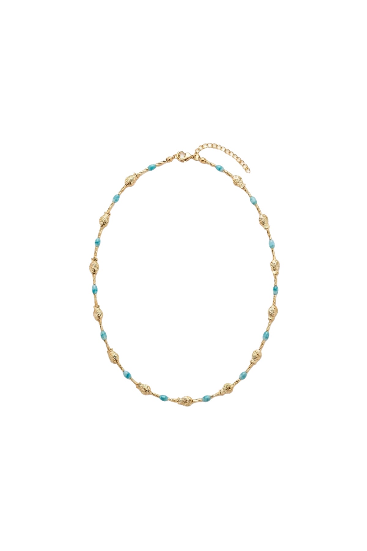 Marea Collection Fish Kolye Mavi