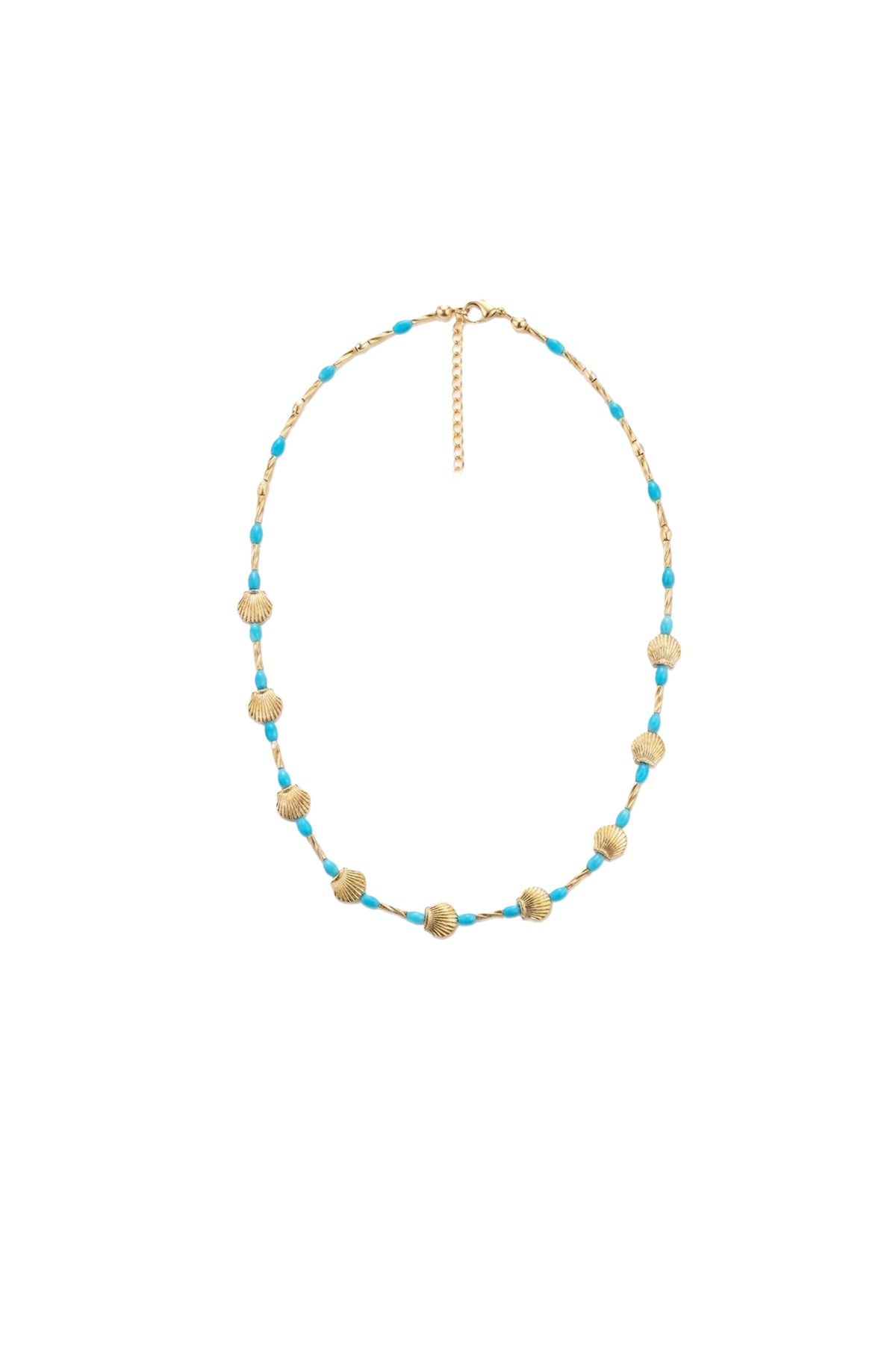 Marea Collection Shell Kolye Mavi