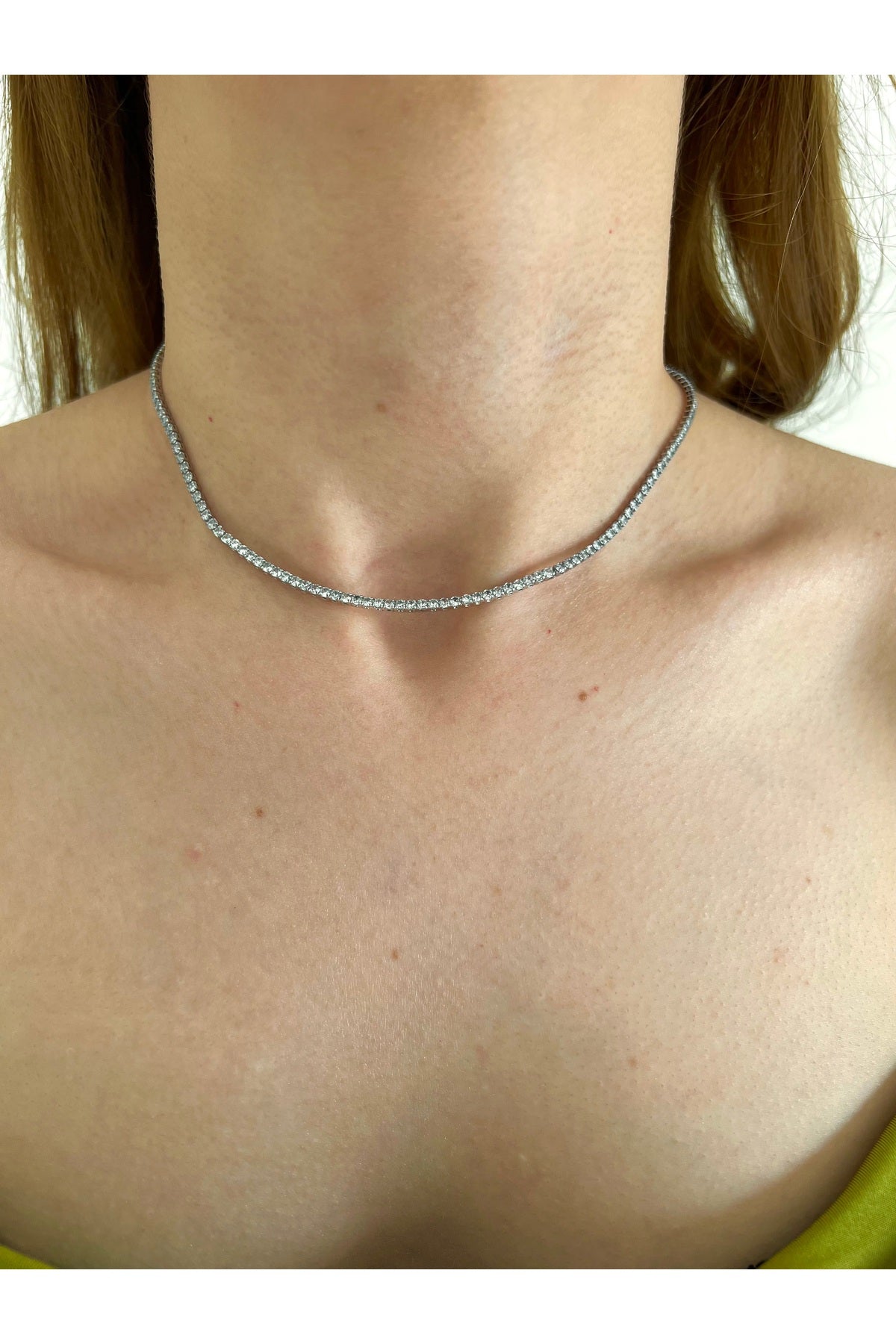 2 mm rodyum dönmeyen su yolu kolye