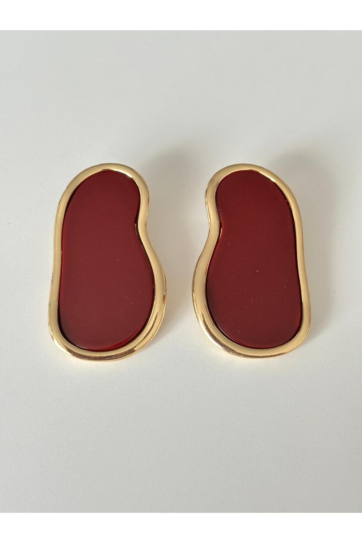14K Özel Seri akrilik Küpe
