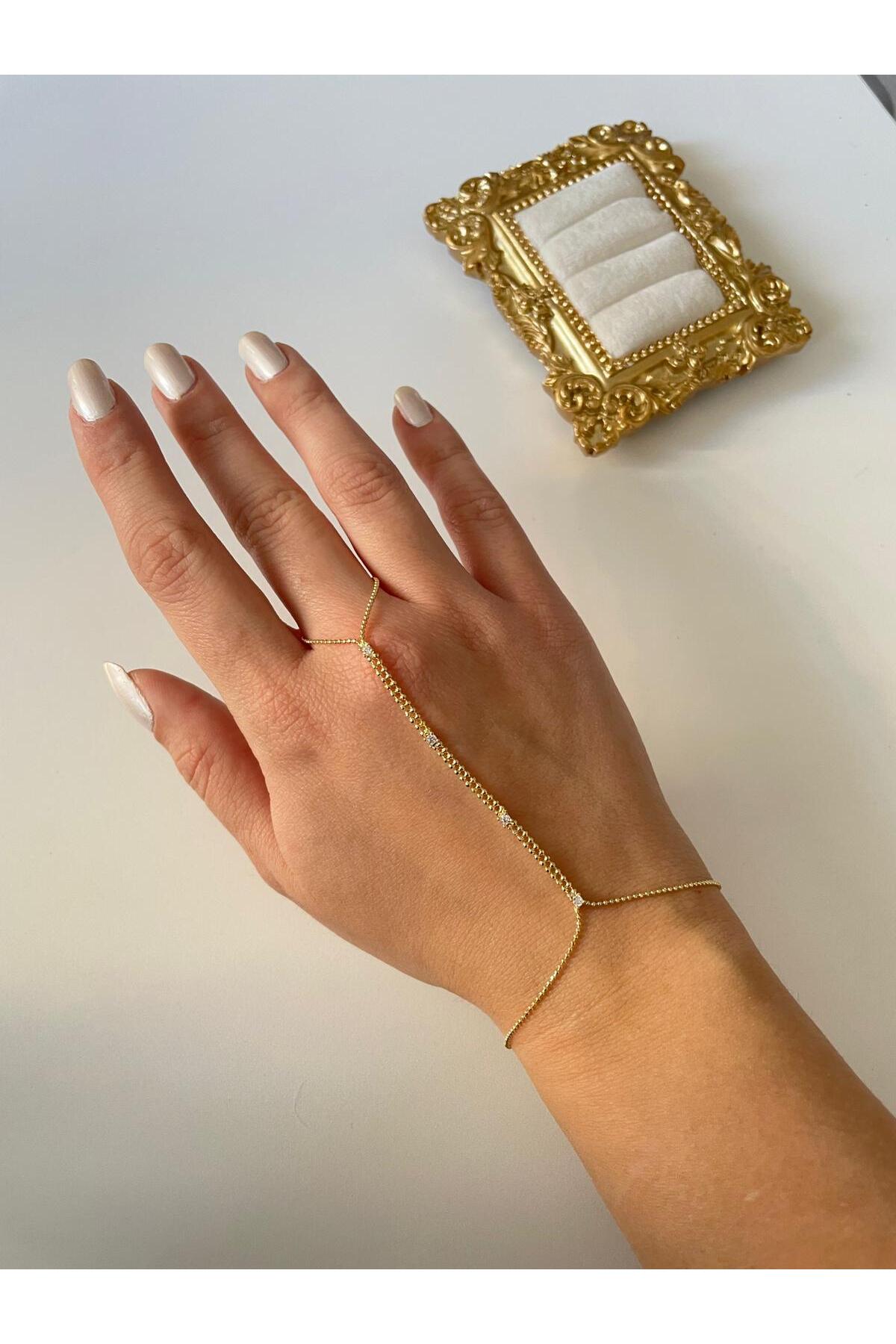 14K Çelik Üzeri Altın Kaplama Özel Seri Şahmeran