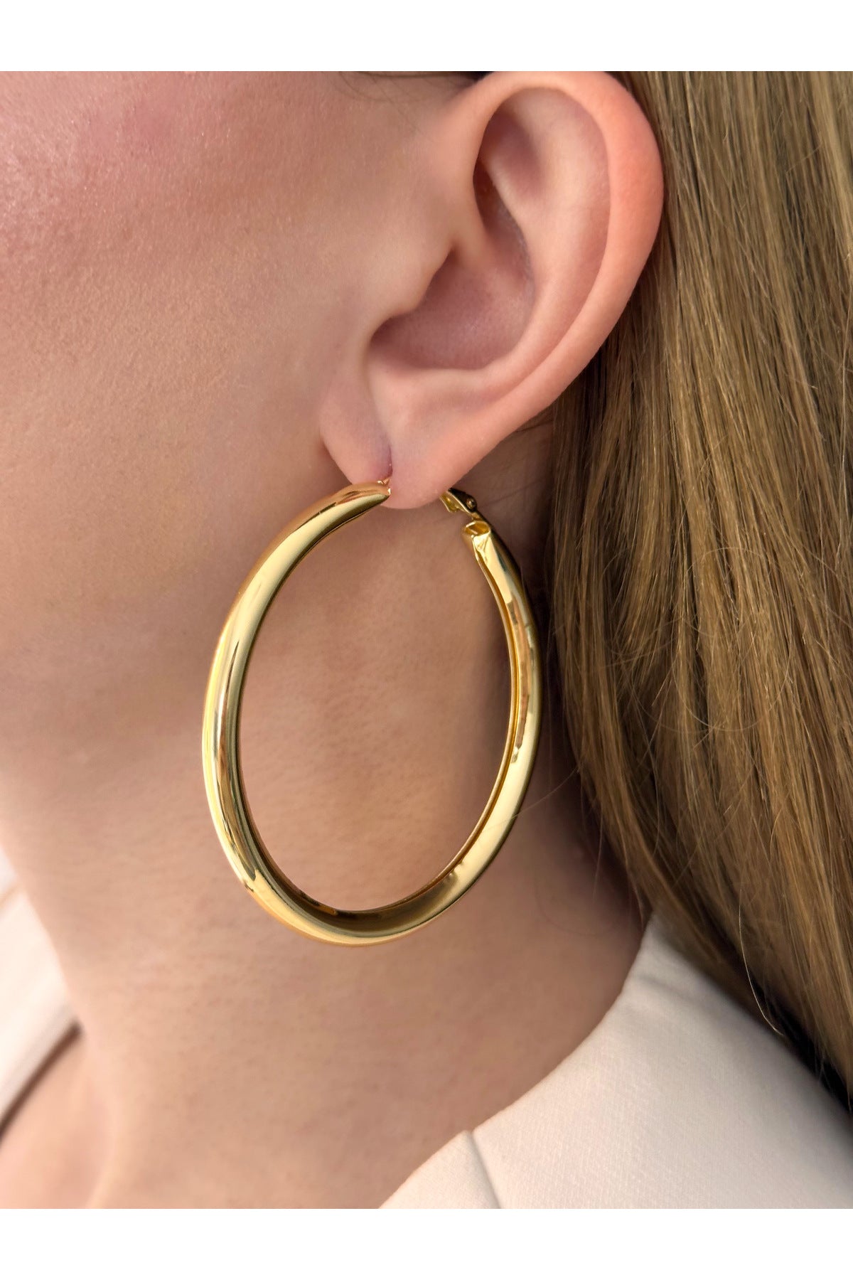 Çelik biga halka küpe