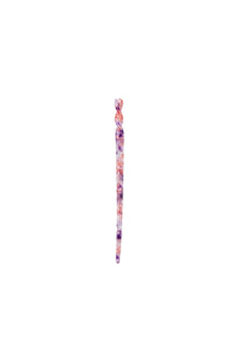 Kemik Topuz Tokası 17 cm Lila Mermer