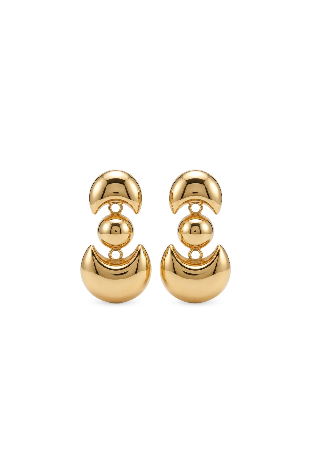 Çelik gold basic cudy küpe