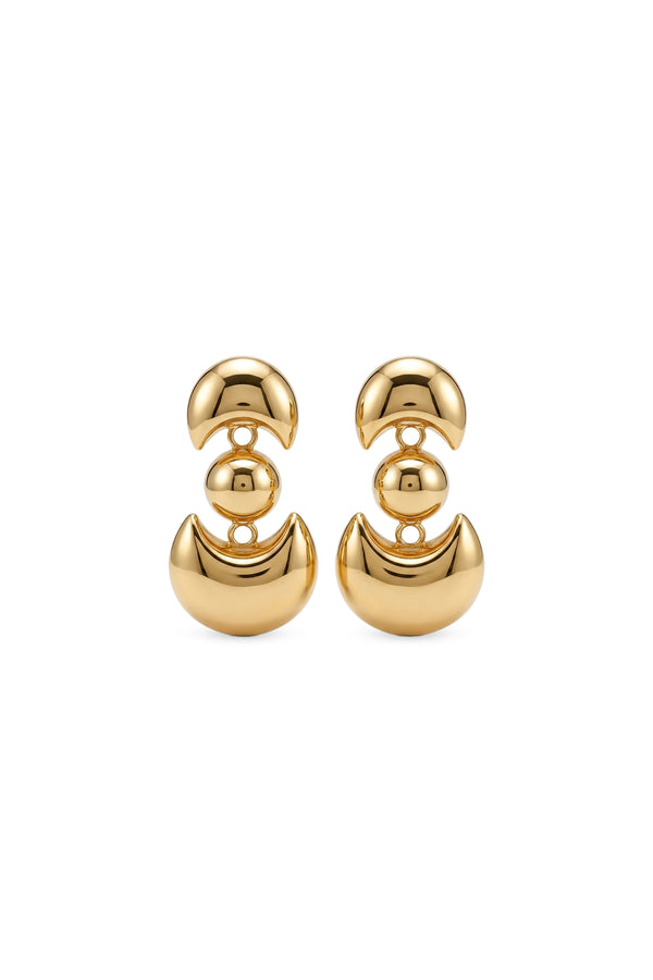 Çelik gold basic cudy küpe