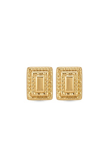 Çelik vintage Lida küpe gold