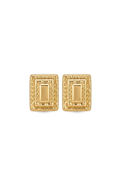 Çelik vintage Lida küpe gold