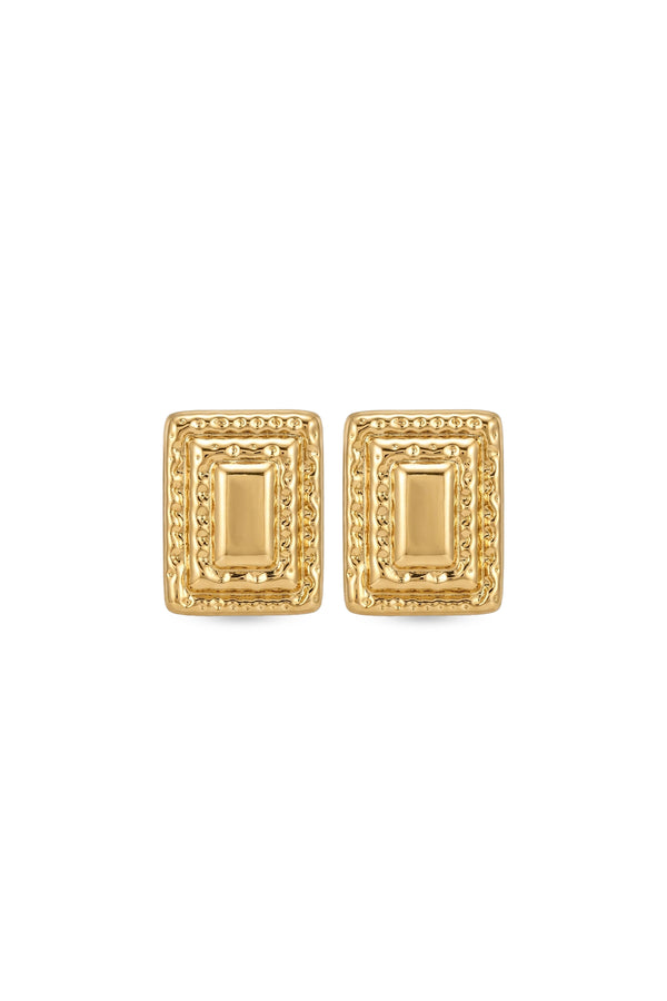 Çelik vintage Lida küpe gold
