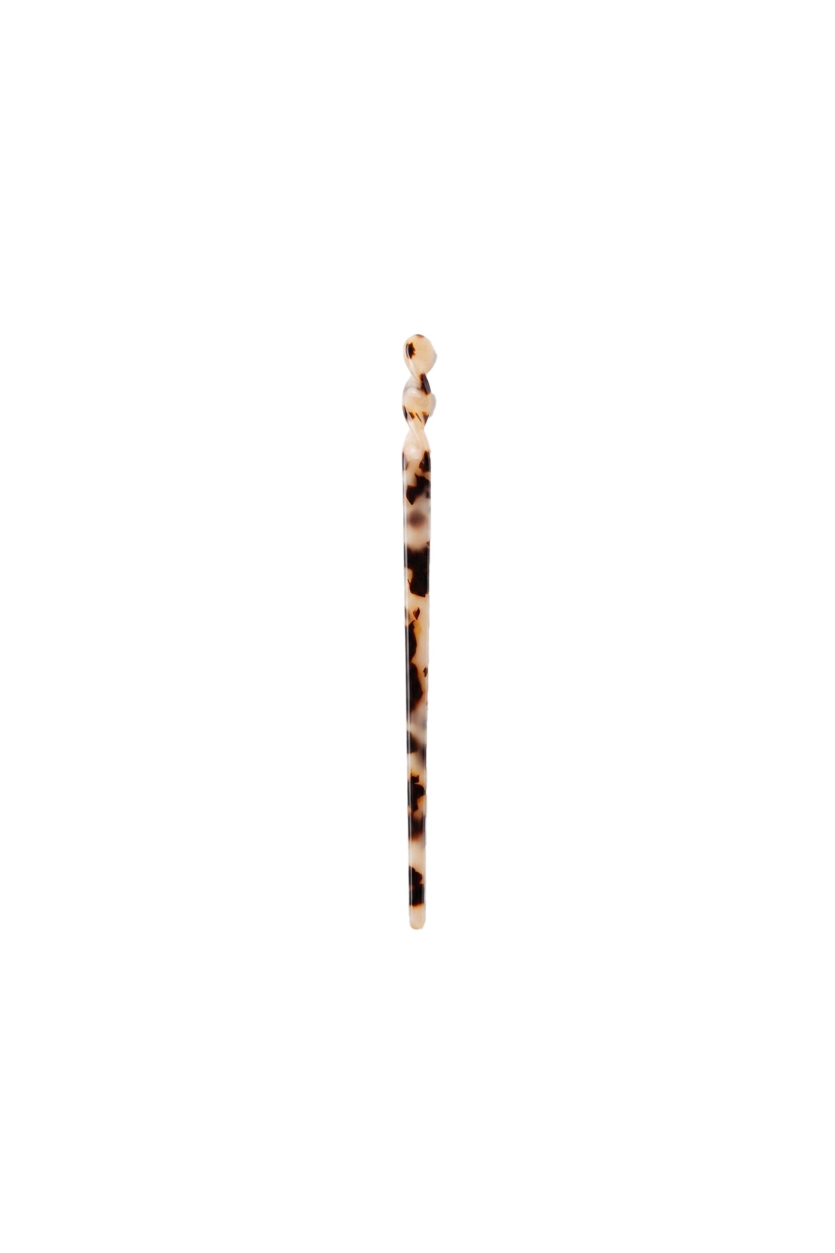 Kemik Topuz Tokası 17 cm Klasik Leopar