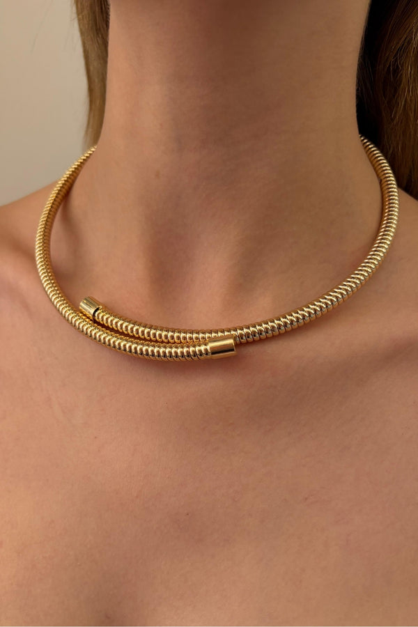 Çelik Impera Duo Choker Kolye