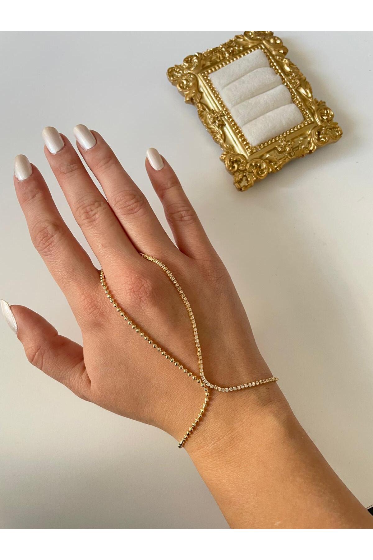 14K Çelik Üzeri Altın Kaplama Özel Seri Şahmeran