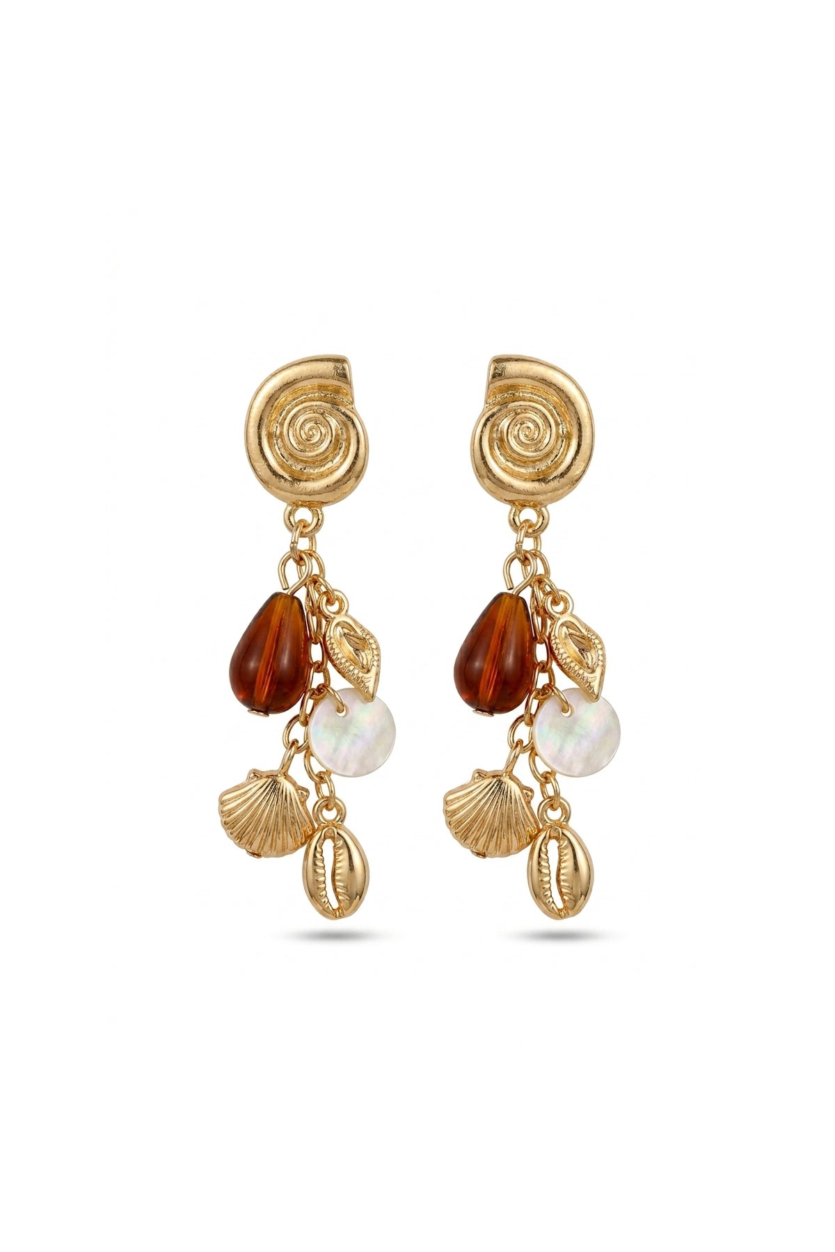 Sirena Pearl Charm Küpe