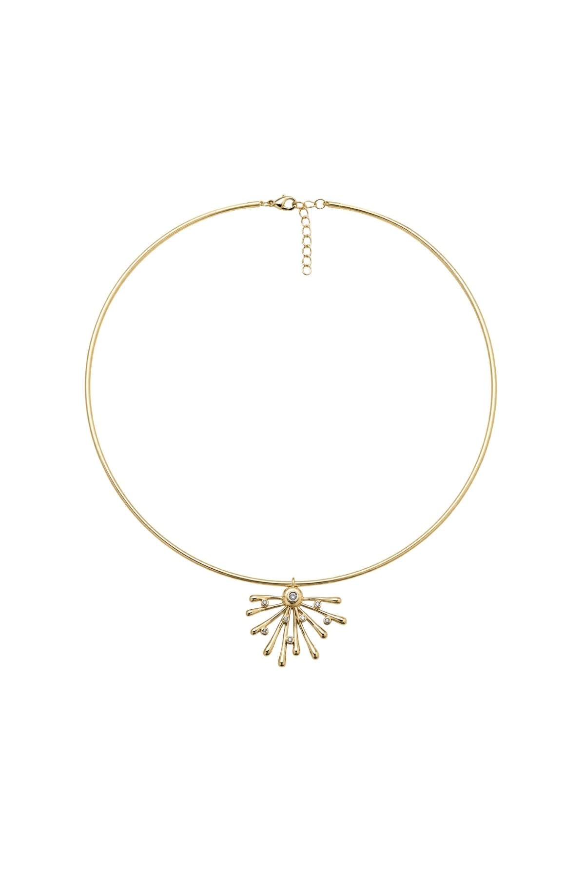 Çelik tasarım Choker kolye
