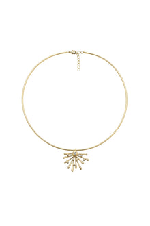 Çelik tasarım Choker kolye