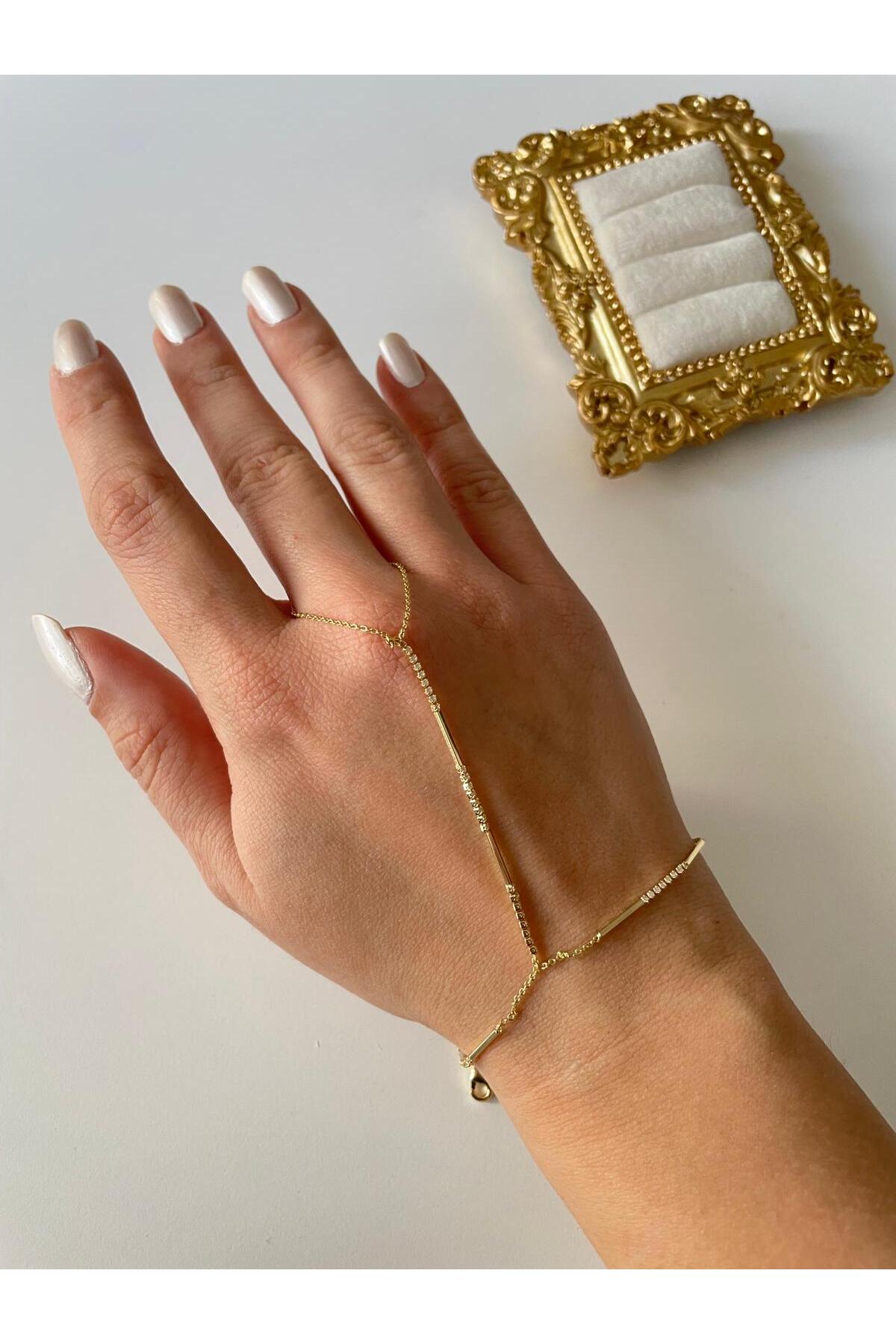 14K Çelik Üzeri Altın Kaplama Özel Seri Şahmeran