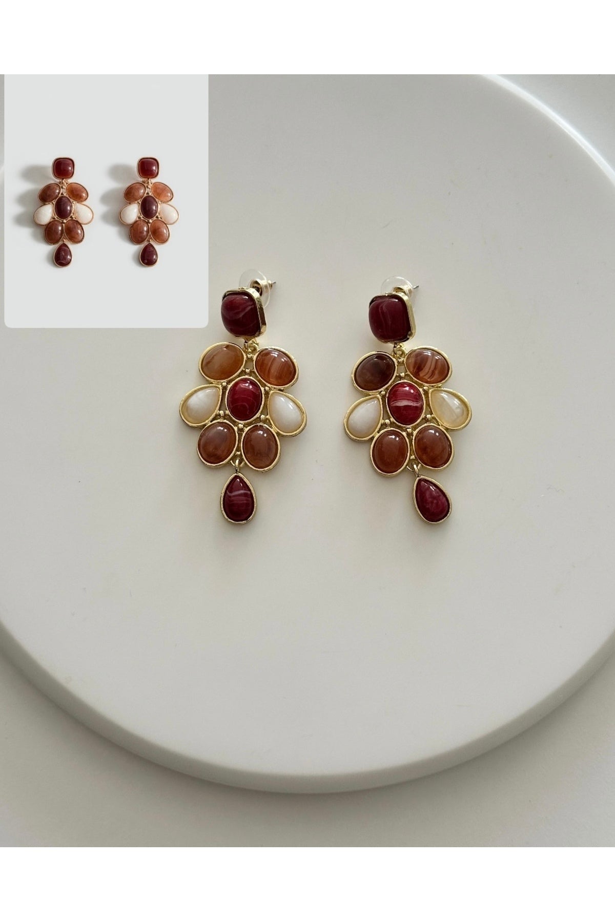 Çelik tasarım mng küpe