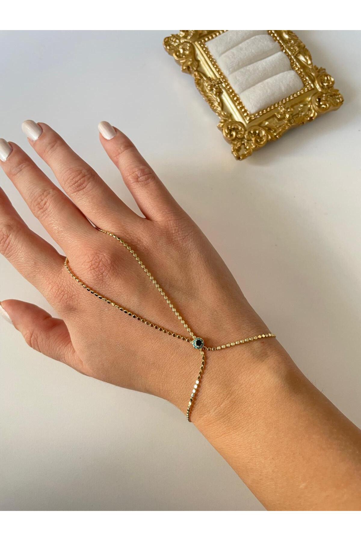 14K Çelik Üzeri Altın Kaplama Özel Seri Şahmeran