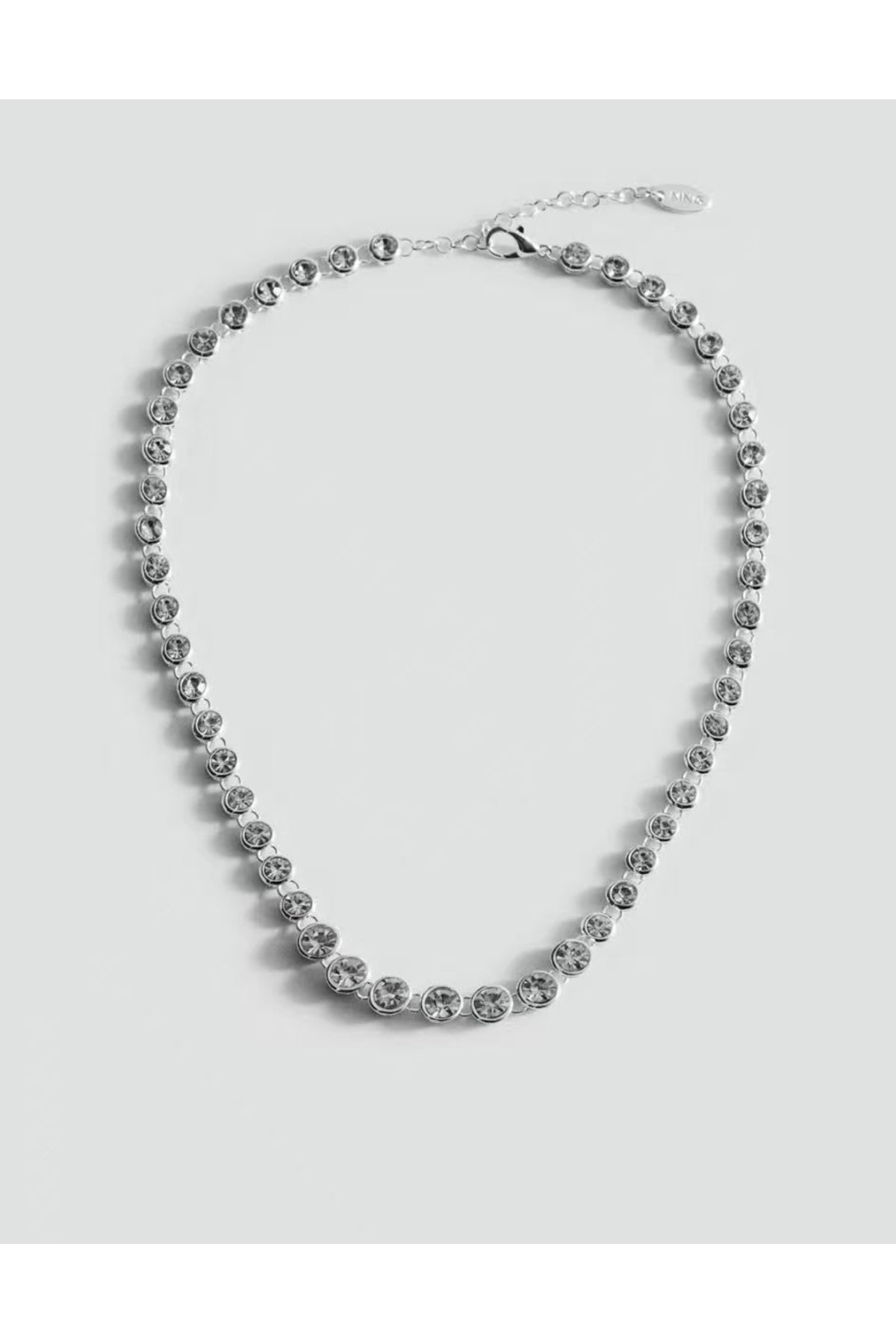 Çelik mng zirkon Kolye