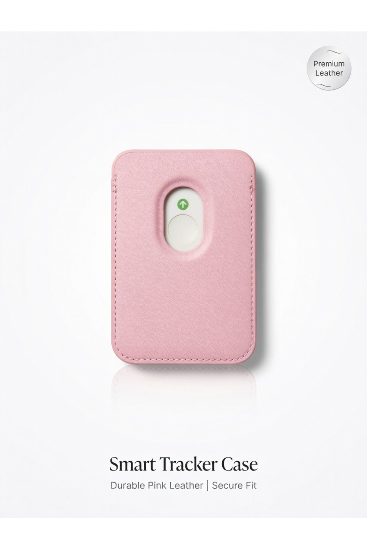 MagSafe Uyumlu Telefon Kartlığı iPhone Uyumlu Güçlü Manyetik Tüm Telefon Modelleri Pembe