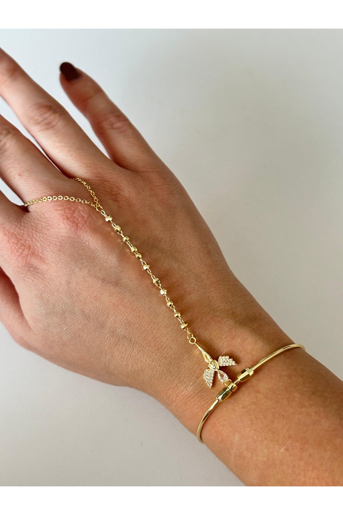 Çelik melek Şahmeran bileklik