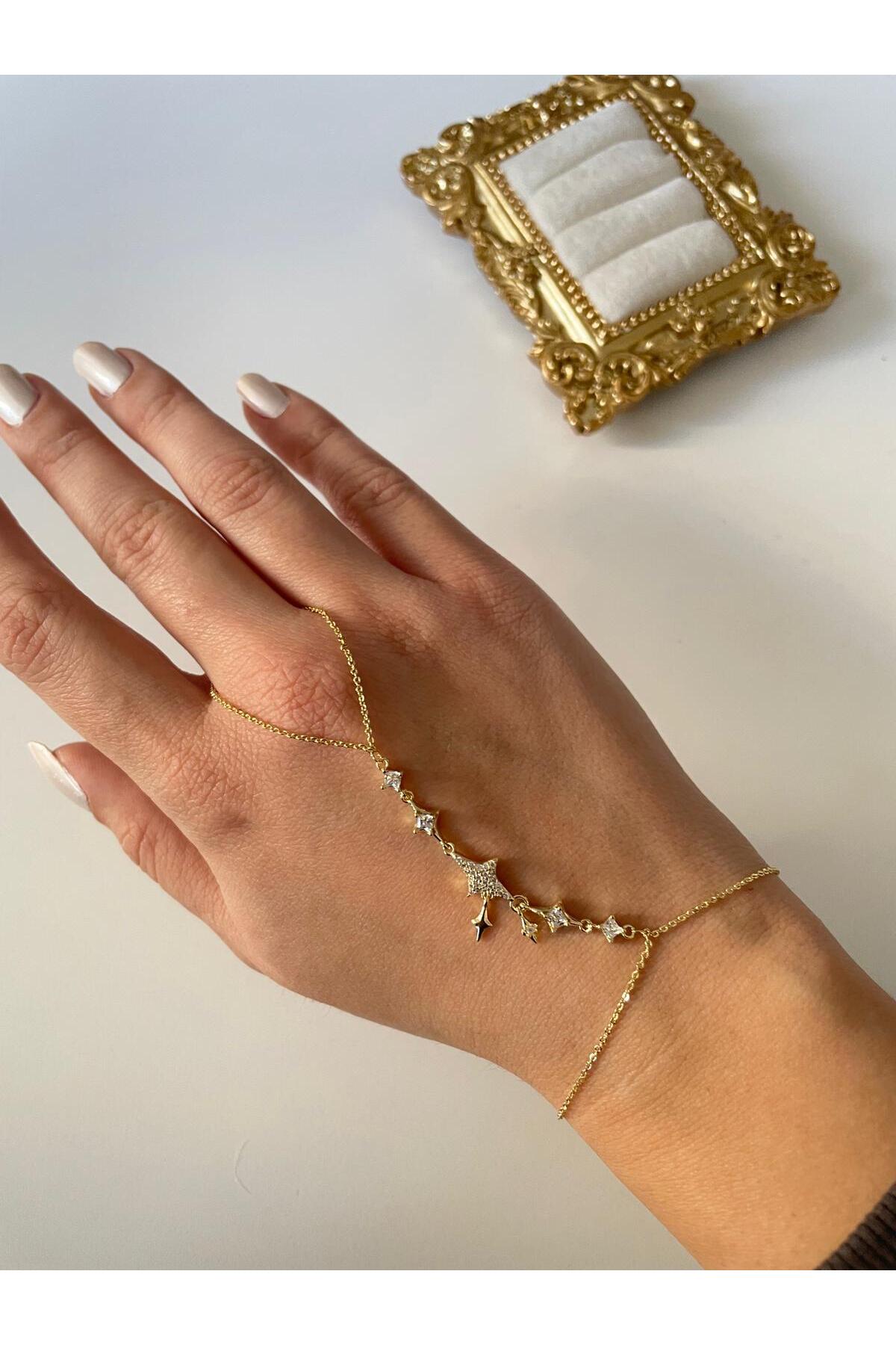 14K Çelik Üzeri Altın Kaplama Özel Seri Şahmeran