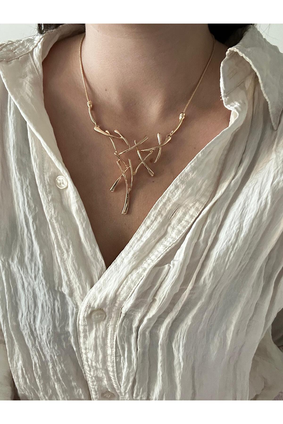 14K Basic Tasarım Kolye