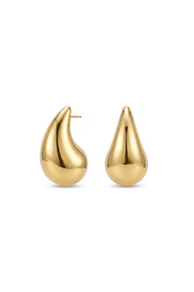 Çelik bote küpe gold