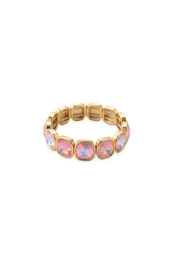 Özel Koleksiyon Pink Crystal Lastik Bileklik