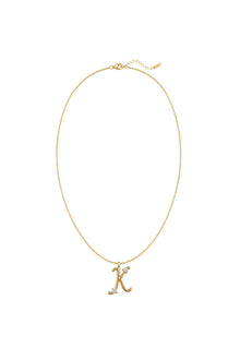 Çelik Üzeri Altın Kaplama Signature Collection Harf Kolye