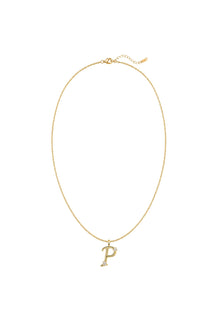 Çelik Üzeri Altın Kaplama Signature Collection Harf Kolye