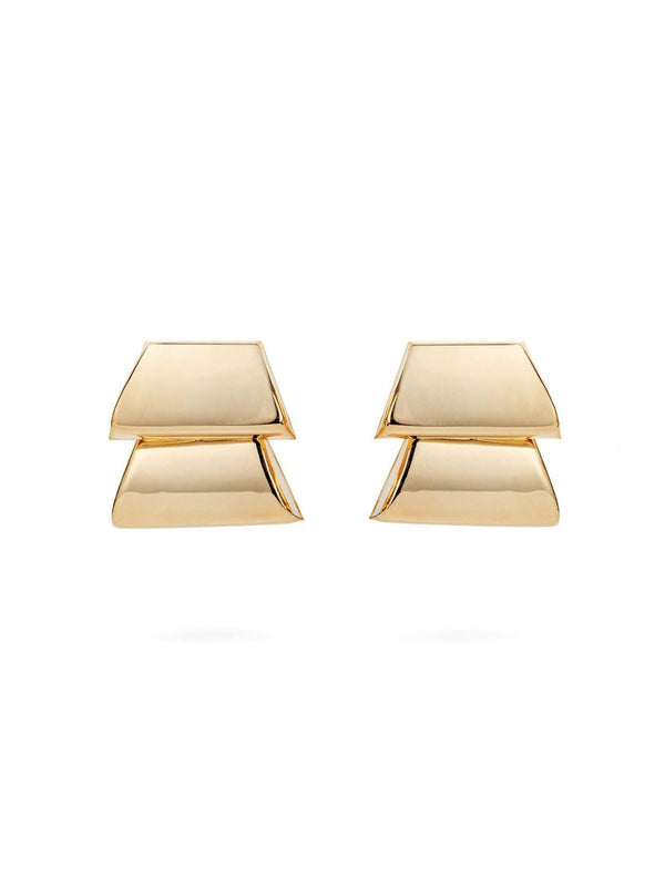 Çelik yvone küpe gold