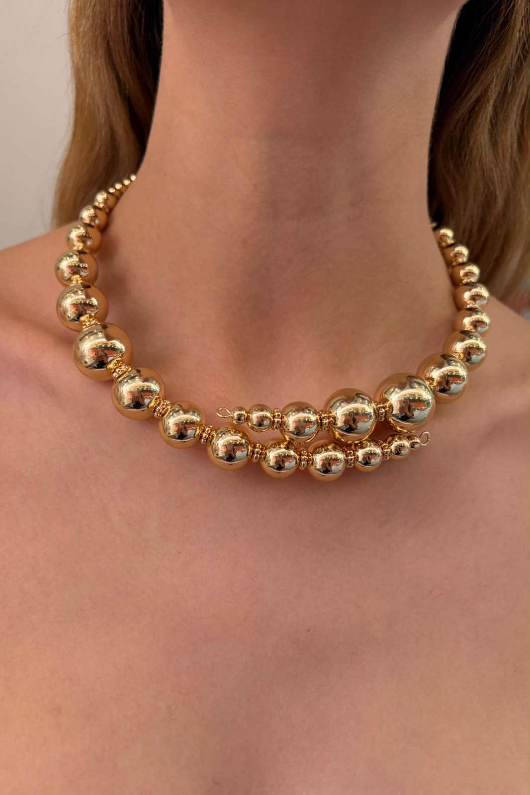 Çelik Orbit Choker Kolye